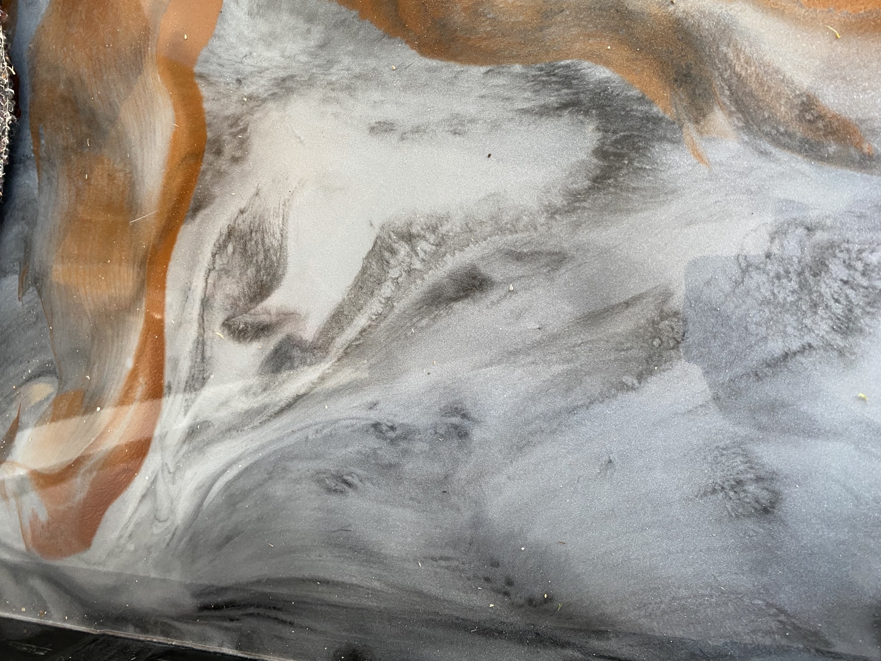 Epoxidharzboden in Marmoroptik