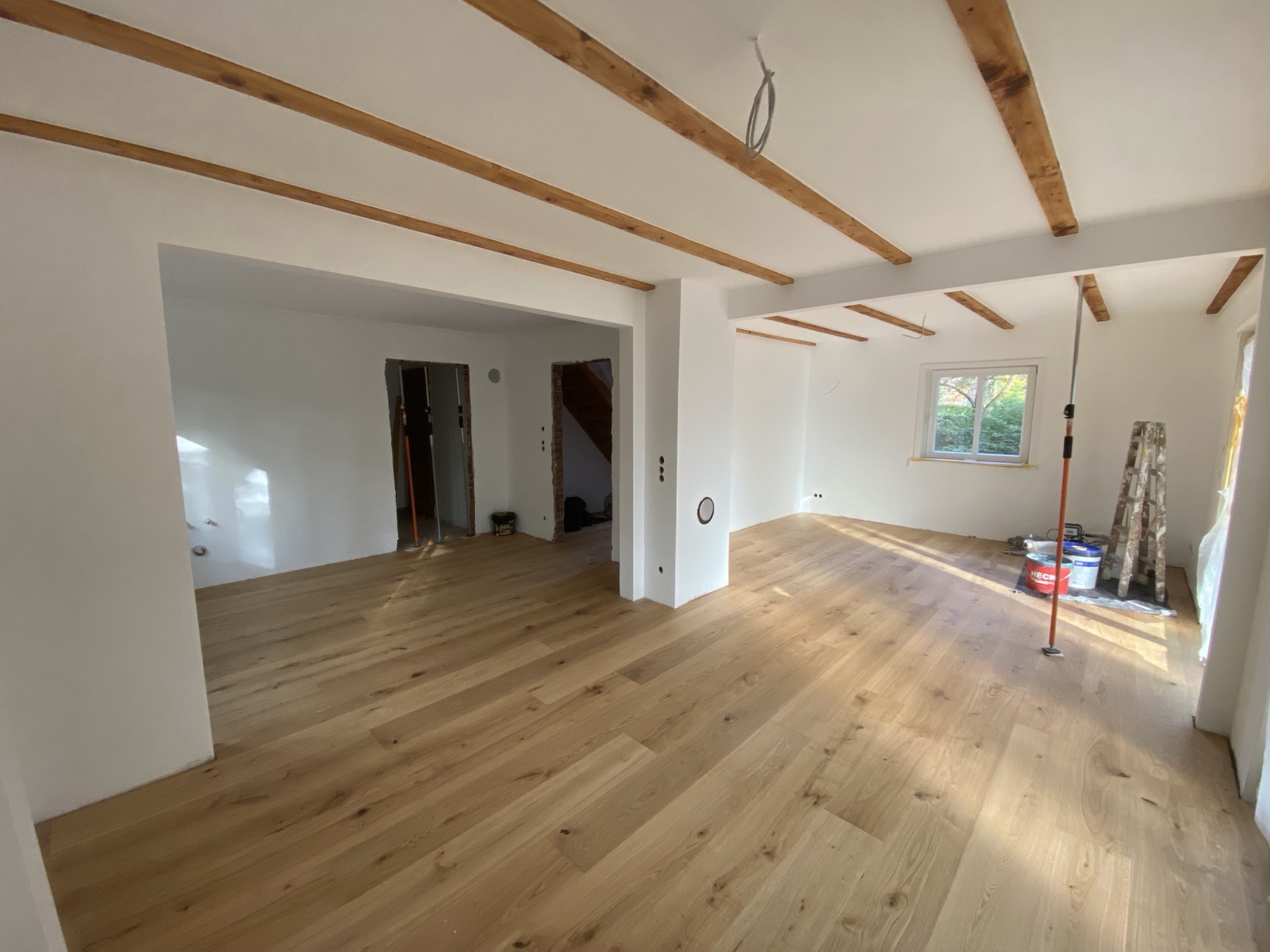 Renovierter Wohnraum